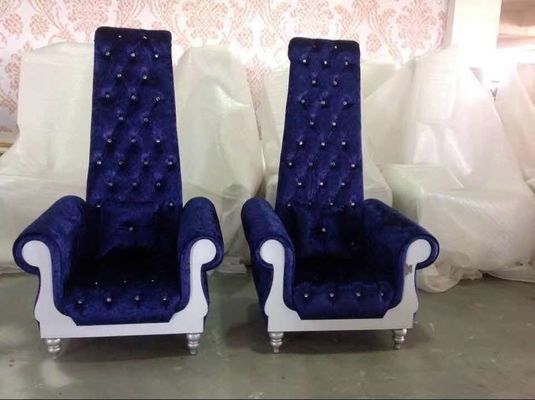 80*75*182cm Koning Royal Throne Chair Hoog Achtersofa wedding beauty salon furniture