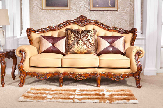 Eco Friendly Luxury Living Room Furniture Fabulous Fabric Home Vintage French Sofa Bed