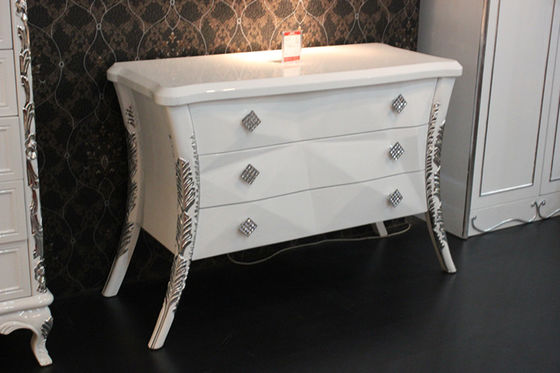 Het rustieke Huis schilderde het Houten Kabinet van de het Buffet Retro Opslag van de Kabinettenlade