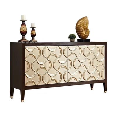 SGS Living Room Antique Bedroom Cabinet Solid Wood Painted Cabinet Chest Of Drawers