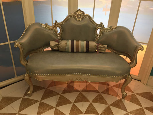 Witte Franse Luxe Chaise Lounge