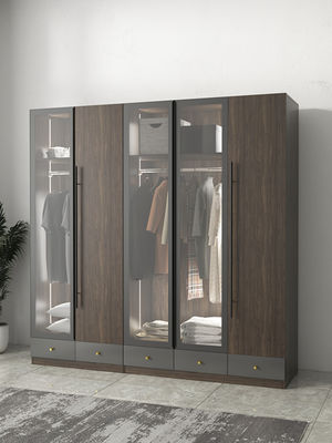 de vijfsterren het Comité van de Hotel Landelijke Moderne Eenvoudige Garderobe Houten Kast van de Ladeschuifdeur