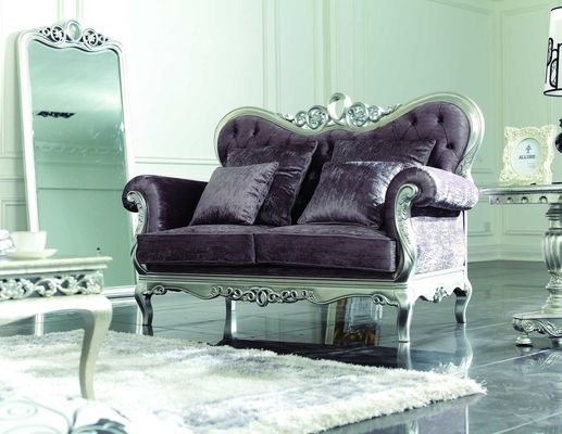 Purpere 3 Seater Sectionele Bank